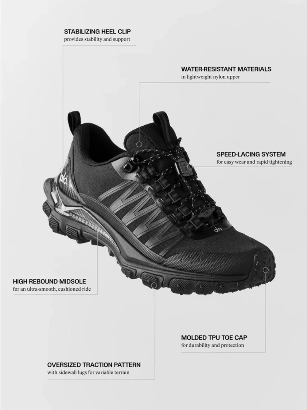 ALO YOGA | ✨NEW✨ ALO Trail in Black